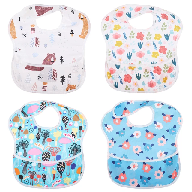 bavoir à manches pour tout-petits Infantile Chemise de Alimentation Infantile Bi