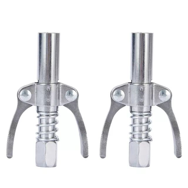 Grease Coupler Double Handle Compatible Durable Standard Upgrade Alloyed