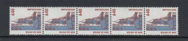 BRD / Bund Rollenmarken Mi-Nr. 1811 R I ** postfrisch - Fünferstreifen