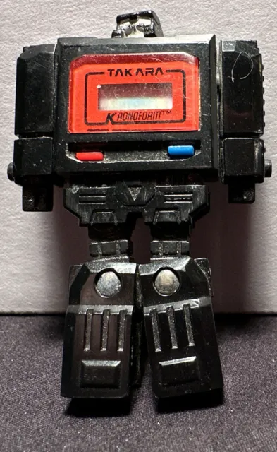 Transformers G1 1983 KRONOFORM robot watch black japan takara