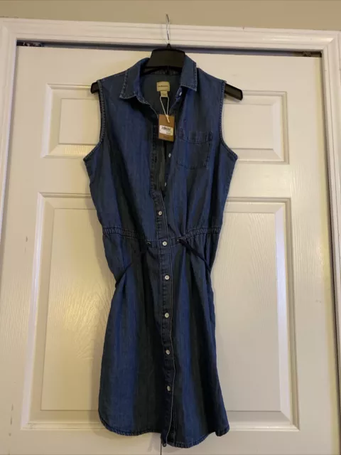 Women’s GH Bass&Co, Blue Denim Dress, Large