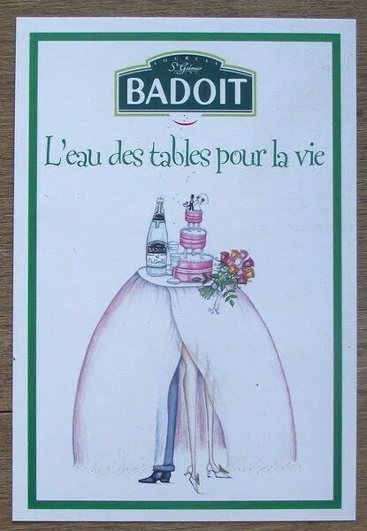 Carte postale BADOIT  Sources St Galmier CPSM postcard