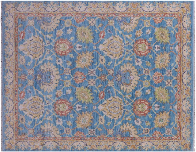 William Morris Handmade Rug 8' 3" X 10' 5" - Q20006