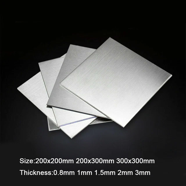 Uxcell 304 Stainless Steel Foil Roll,0.4mm X 200mm X 1M Polished Finish Metal Strip Plate Sheet For Crafts Silver Tone - View #2
