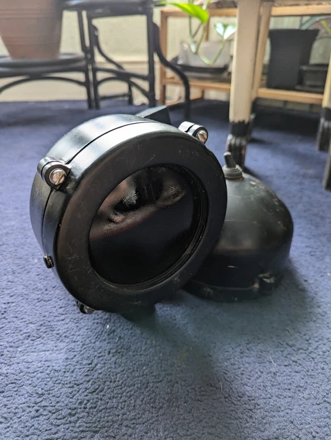 LAND ROVER MILITARY Infrared Infra Red Spotlight Housing 2x £299.98 ...