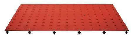 Tuftile Tt2436-Ws-Brd-1 Ada Pad, Brick Red, 3 Ft. X 2 Ft.