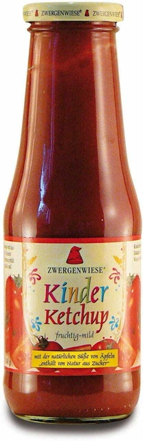 KETCHUP POUR ENFANTS BIO SANS GLUTEN 500 ml - SWERGENWIESE