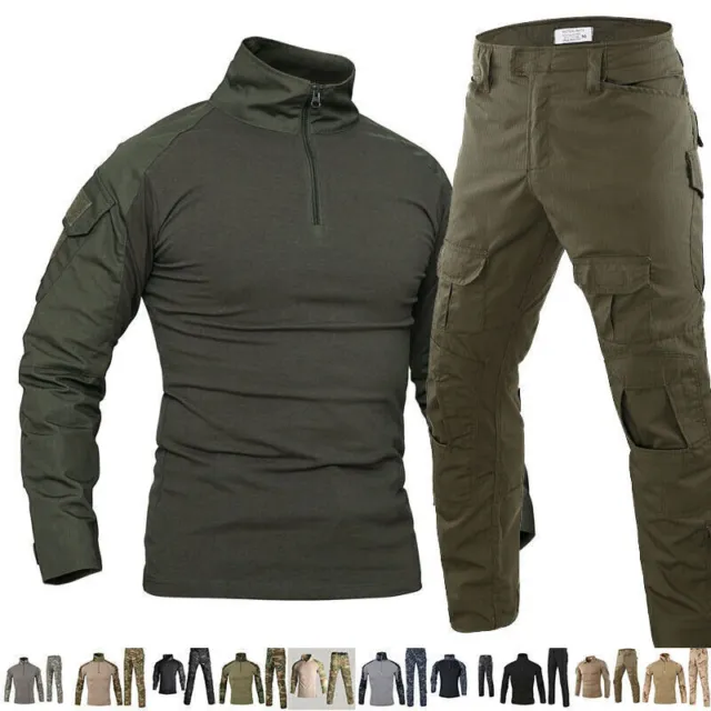 Tactical Mens Airsoft Gen3 G3 Combat Suit Shirt Pants Special Forces BDU Uniform