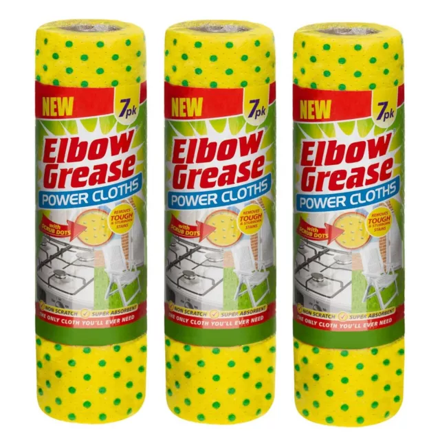 Elbow Grease Assortment Household Cleaning Orig Trig, Scrub Pad