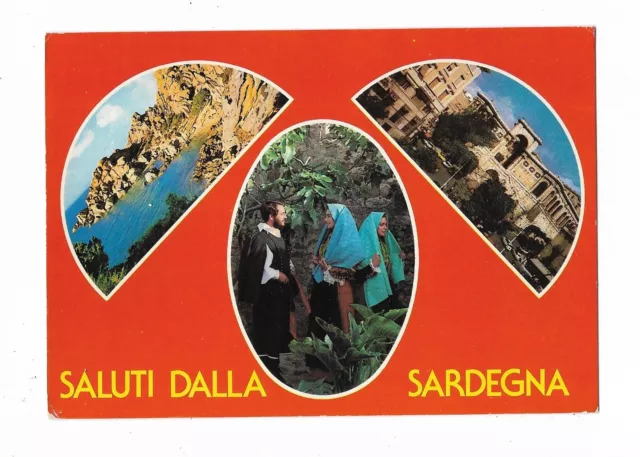 CAGLIARI (070) - Saluti dalla SARDEGNA (Vedute) - FG/Vg 1987?