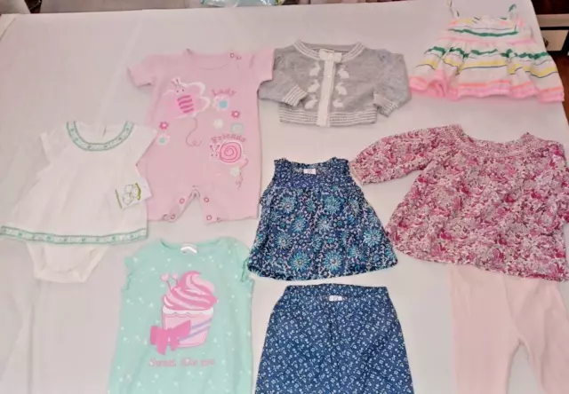 Pacchetto bambina. 0-3 mesi. Verbaudet, Monsoon, Gap, M&S