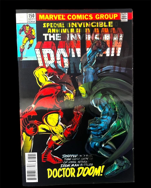 Invincible Iron Man #593 Davis Lenticular Variant Doctor Doom Marvel 2017
