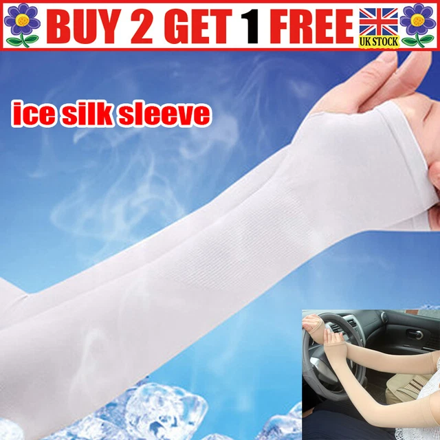 Sun Protection UV Outdoor Golf Sport Hiking Cycling Arm Sleeve Cover Warmer CCR