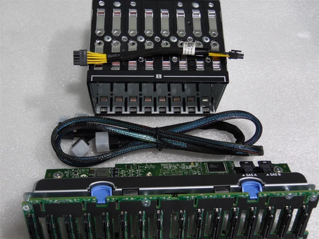 thumbnail image 2 of Dell PowerEdge R730 8-Bay To 16-Bay SFF Upgrade Kit – Backplane, Cage, Screws & Cables 2 of 2