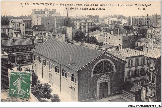 CAR-AAIP11-94-1052 - VINCENNES - Vue panoramique de la Creche du Gymna