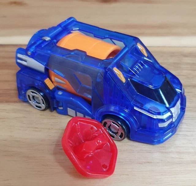 SONOKONG TURNING MECARD PUKIN BLUE Transformable Robot Car Toy Figure