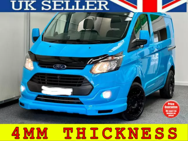 🇬🇧🌟 Ford Transit Custom 2012-2018 Bonnet Wind Deflector Protector Guard Bra