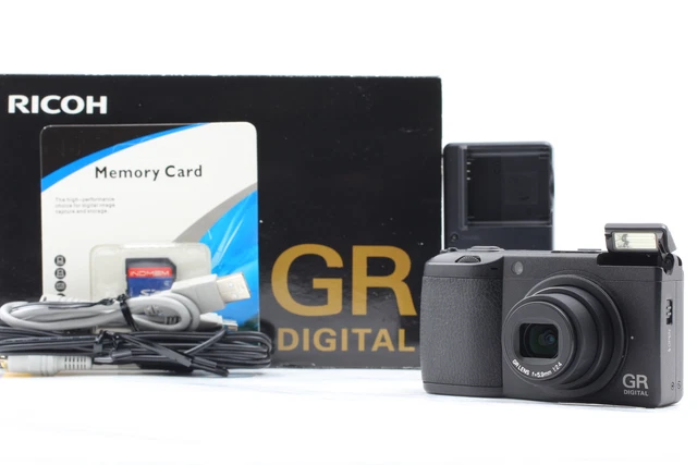 [ Top MINT w/ New SD ] SH :1394  RICOH GR DIGITAL II 10.1MP Camera  From JAPAN