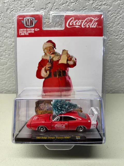 2020 M2 Machines Coca-Cola 1969 Dodge Charger Daytona LE 7800 New