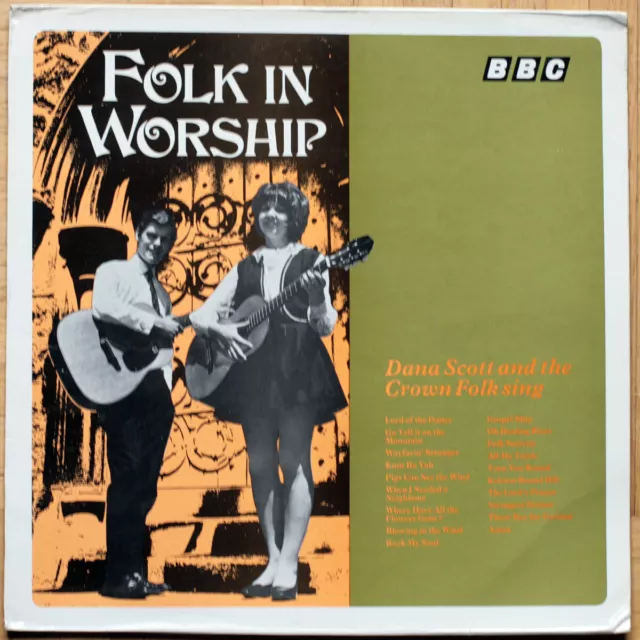 Scott And The Crown Folk • Folk In Worship • 1 Lp • Vg+/Ex • Bbc Rec 58M