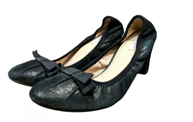 💕  Geox  Pointure 35 💕 Superbes chaussures cuir noires escarpins femme talons