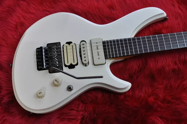 Seed / Kotetsu White 29 Fret Electric Guitar 2