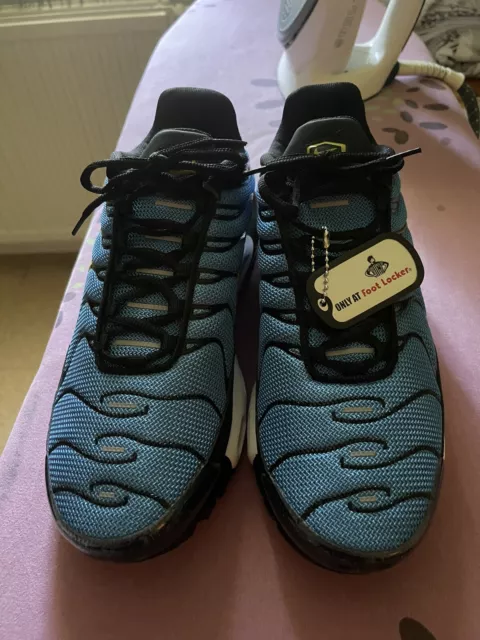 NIKE AIR MAX Plus OG Tn GREEDY Hyper Blue Shark x Sunset UK 9 5 EUR 88 89 PicClick FR