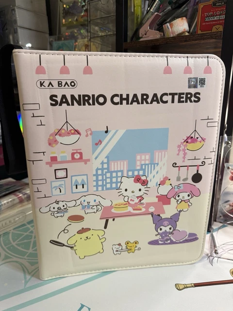 SANRIO HELLO KITTY Full Size 3 Ring Binder Portfolio Folder Stickers Lot  $35.00 - PicClick
