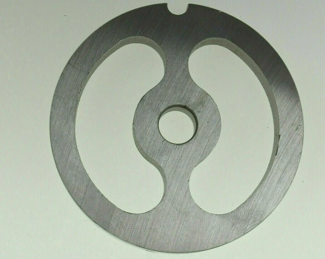 Sausage Stuffer meat grinder plate for Universal size #22  3 3/16" diameter
