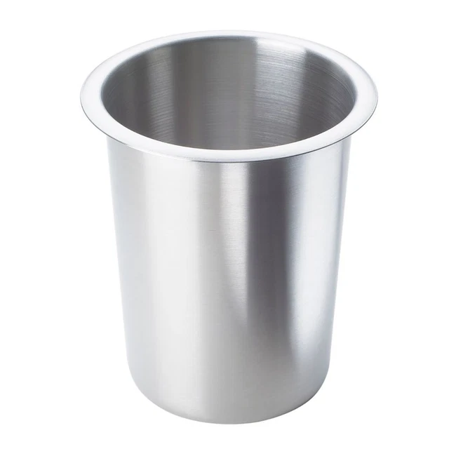 Cal-Mil 1017-SOLID Solid S/S Flatware Cylinder