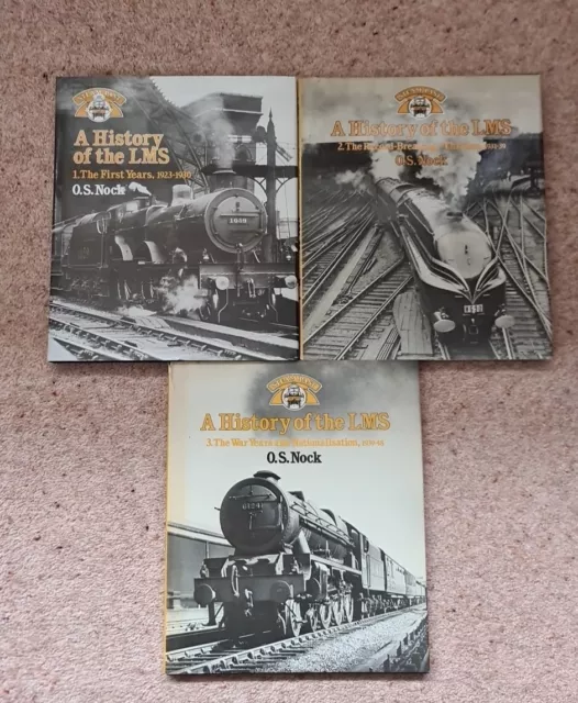 A History of the LMS London, Midland and Scottish Railway, all three volumes.