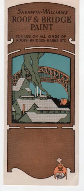 Sherwin-Williams Roof & Bridge Paint Pamphlet 1920's