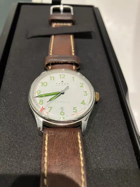 FARER BEAGLE Automatic Swiss Made Watch 700.00 PicClick UK