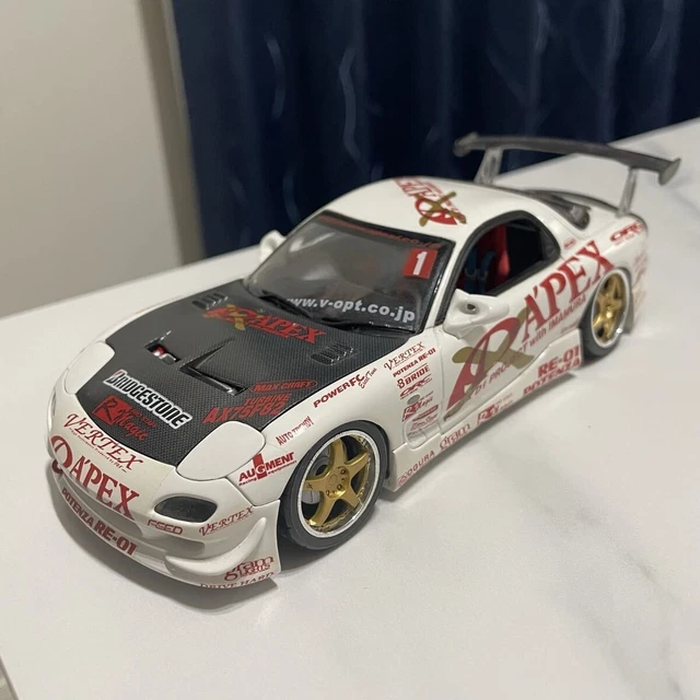 HOTWORKS 1/24 DIECAST Car D1GP D1 Grand Prix MAZDA RX-7 APEX D1