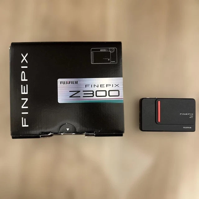 FUJIFILM FINEPIX Z300 Black Compact Digital Camera Tested Working