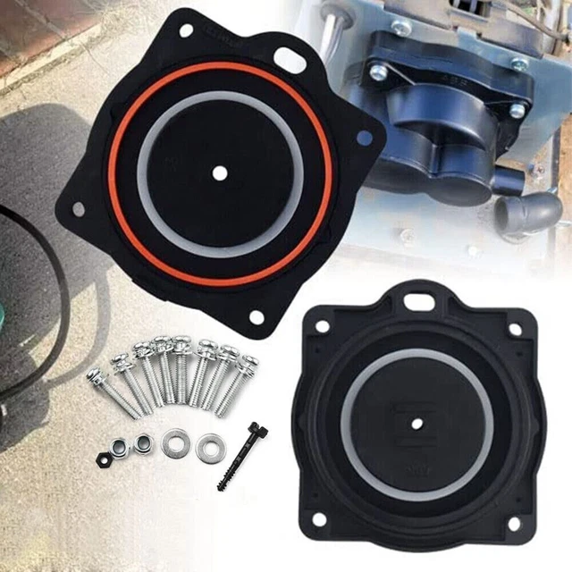 WEHOPE Kit complet de reconstruction de pompe à air HP-80 HP-60 pour Hiblow HP 80/HP 60, y compris le filtre et la vis de sécurité