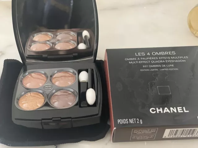 CHANEL LES 4 OMBRES Quadra Eyeshadow Palette 937 OMBES DE LUNE Limited  Edition £24.00 - PicClick UK