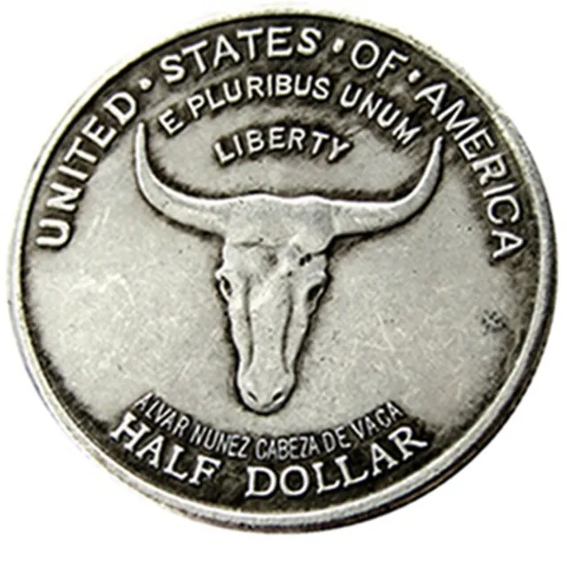 1535-1935 Bull Half Dollar Coin Hobo Nickel Coin Art Collection For Gift