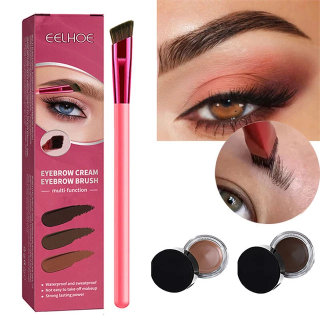 Cejas Pintar Cabeza Cuadrada Cejal Salvaje Crema Estilo Herramienta Au