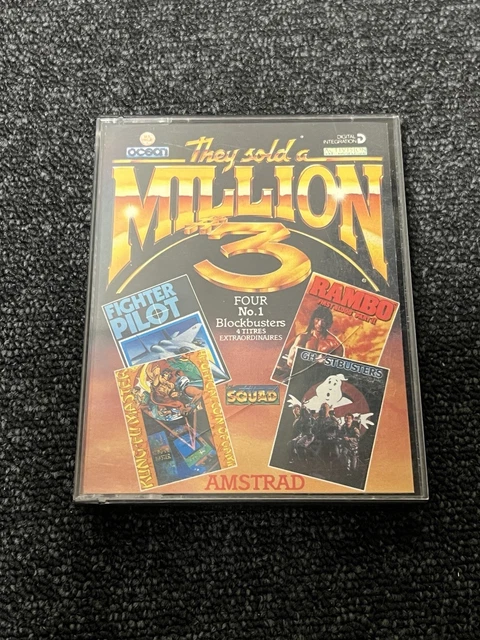 Jeu Vidéo Compilation Les Aventuriers - Amstrad CPC 6128 - Édition US Gold 1989 - Très Bon état