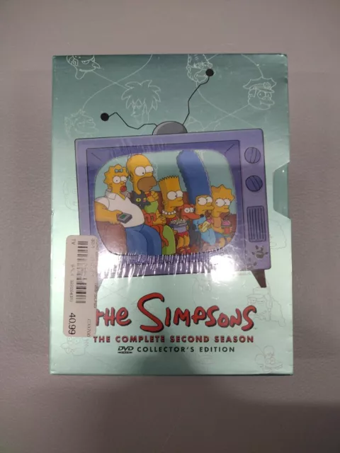 SEALED NEW The Simpsons - The Complete Second Season DVD, 2009, 4-Disc Set.  16