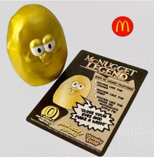 MCDONALDS 2023 12/11 Release Rare Golden Nugget Kerwin Frost McNugget