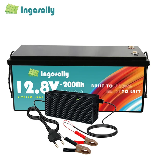 Batería de Litio LiFePO4 Bajo Asiento Eleksol 12,8V 200Ah Bluetooth y BMS