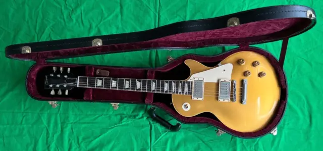 Gibson Les Paul Gold Top 1957 Custom Shop R7 VOS E-Gitarre mit Koffer Bj.2009