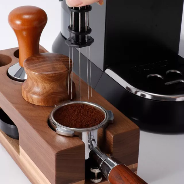 Kaffee -Rührwerkzeug 8 Nadeln Espresso -Verteilungswerkzeuge Einstellbare Nad-xp