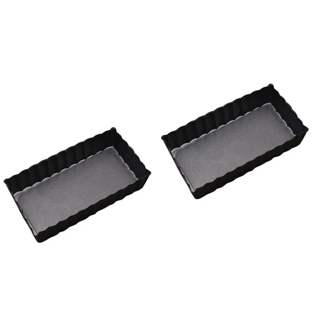2 pz 4 pollici 4 pollici 4 pollici profondità Pan quiche torta pan