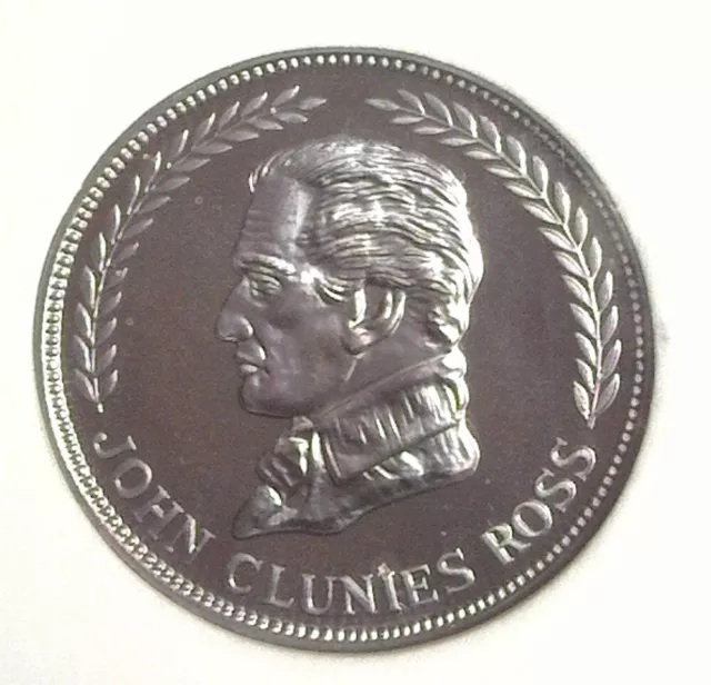 Keeling Cocos 1977 Silver 25 Rupees Exceptional Pf Cam 150Th Ann. Very Rare