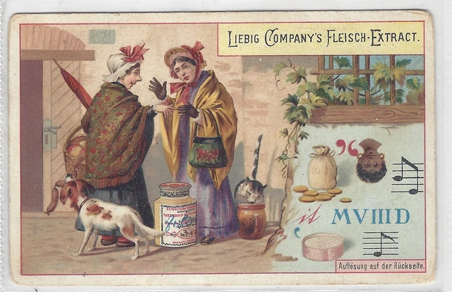 LIEBIG  figura n° 2  serie n° 424 edizione tedesca