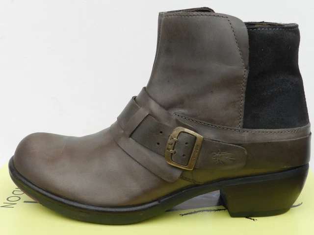 Fly London Mont Chaussures Femme 41 Bottines Montantes Bottes Botties Mel Neuf