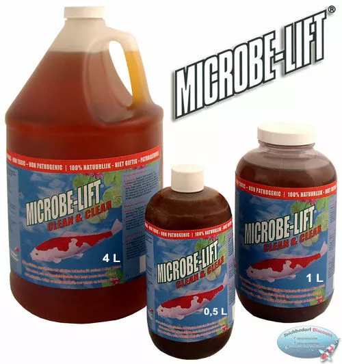 MICROBE LIFT ® Clean & Clear 1 L Hochleistungs Teich Bakterien Filter Koi Fisch